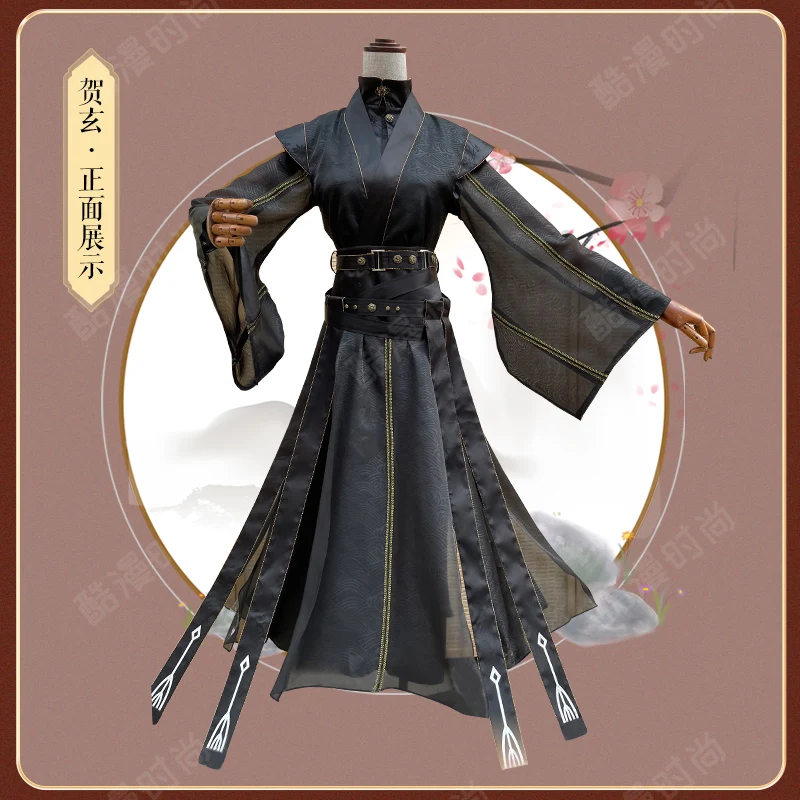 He Xuan Cosplay Anime Tian Guan Ci Fu Manga Version Cosplay Ming Yi Women Ver Heaven Official\'s Bless Mingyi Cosplay Wigs Shoes