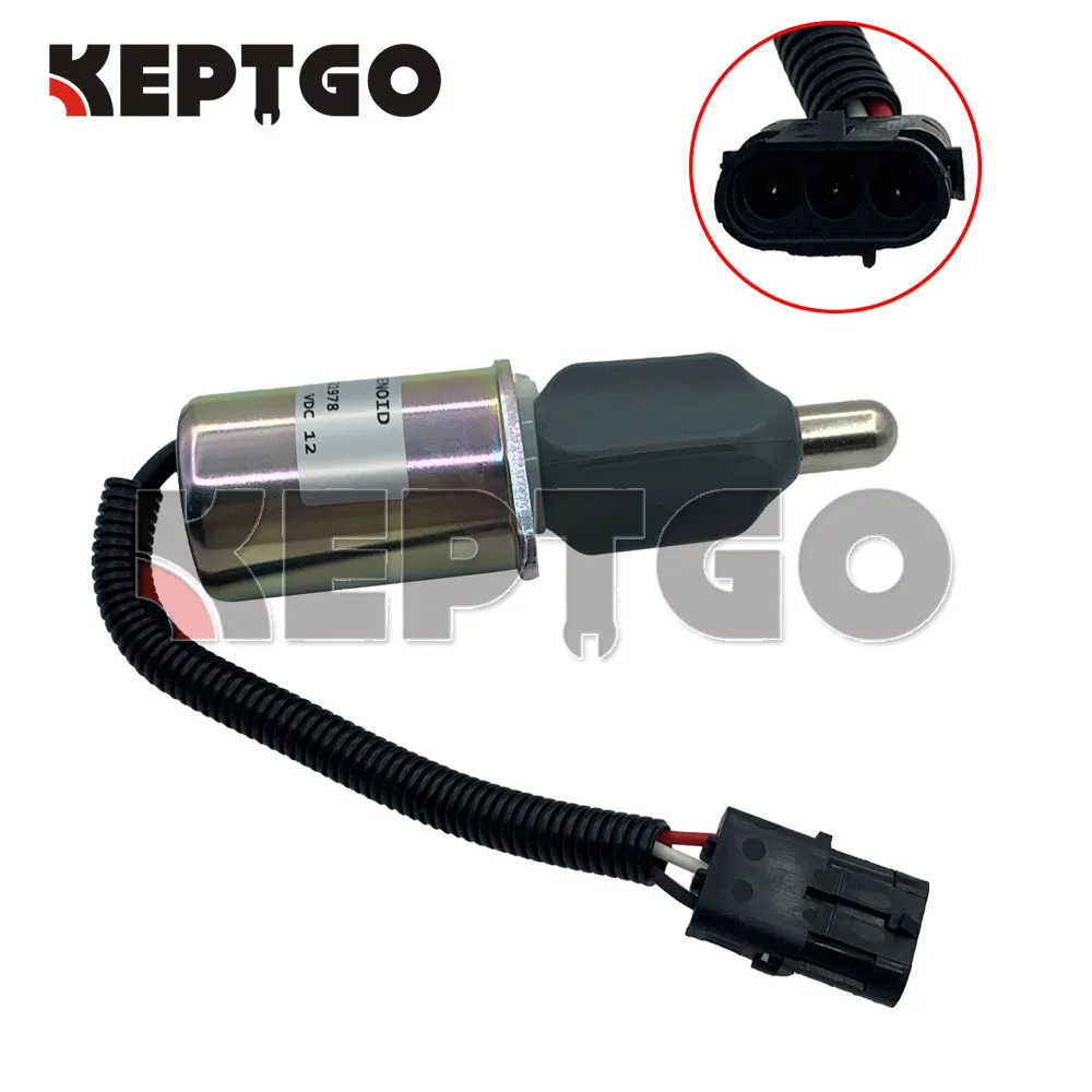 

Новый 3921978 12V Электромагнит отключения подачи топлива Valve для Cummins 6CT 6CTA Engine