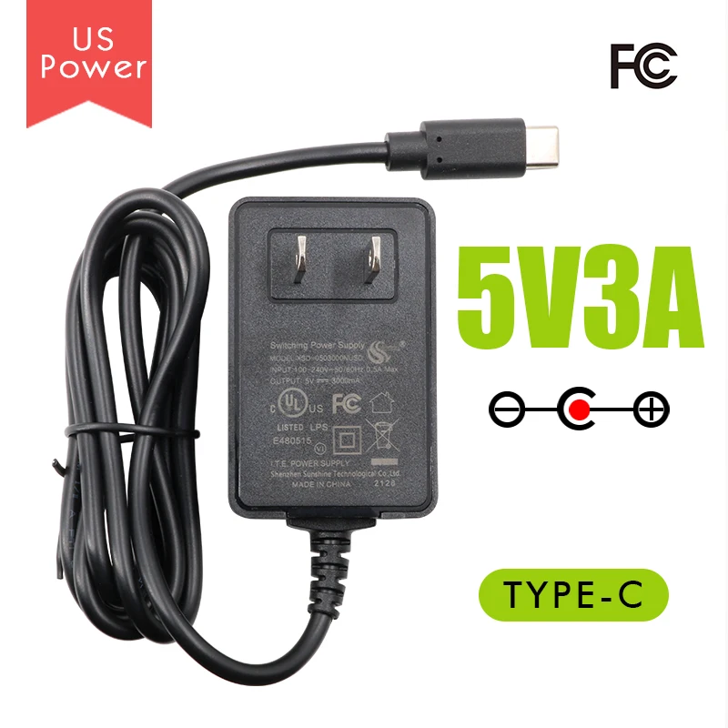 Orange Pi 5V3A US Type-C Power Supply