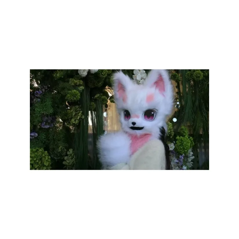 Fursuits Animal Head Costume Cat Furry Head Kigurumi Cute Dog Costume Halloween Cosplay Performance Props Kids gift