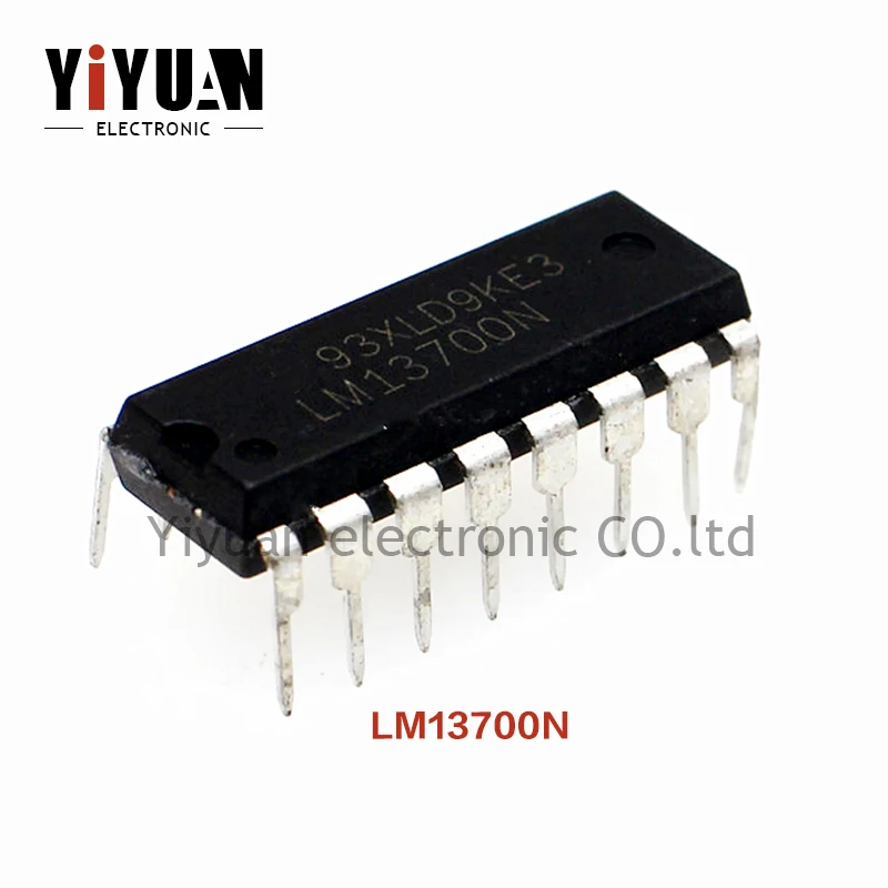 

10PCS NEW LM13700N DIP-16 Dual operational transconductance amplifier linearized diode and buffer