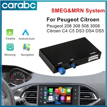 Wireless Carplay Android Auto Mirroring Airplay AutoLink GPS Per Peugeot Citroen SMEG 208 308 508 3008 C4 C5 DS3 DS5