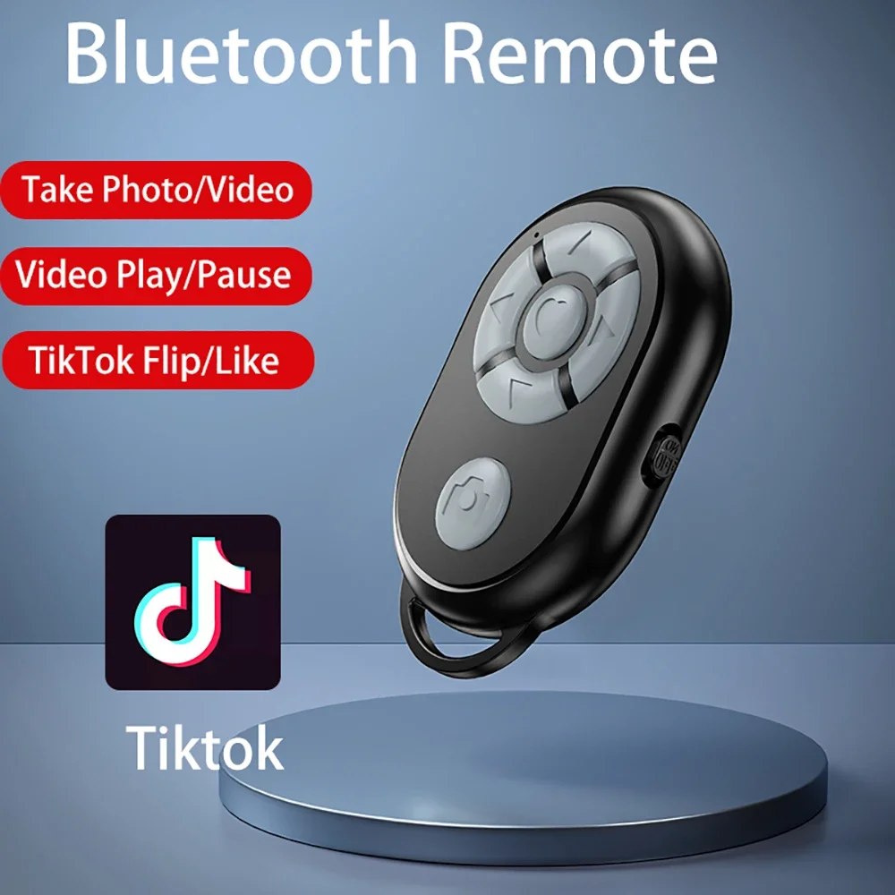 Bluetooth Remoter For iPhone Samsung Xiaomi Huawei Phone IOS Android Universal Remote Control Bluetooth Selfie Stick Controller