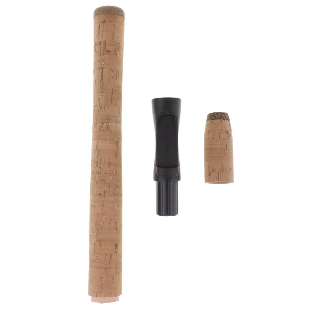 Fishing Rod Cork Handle Grips And Reel Seat, DIY Straight Cork Handle