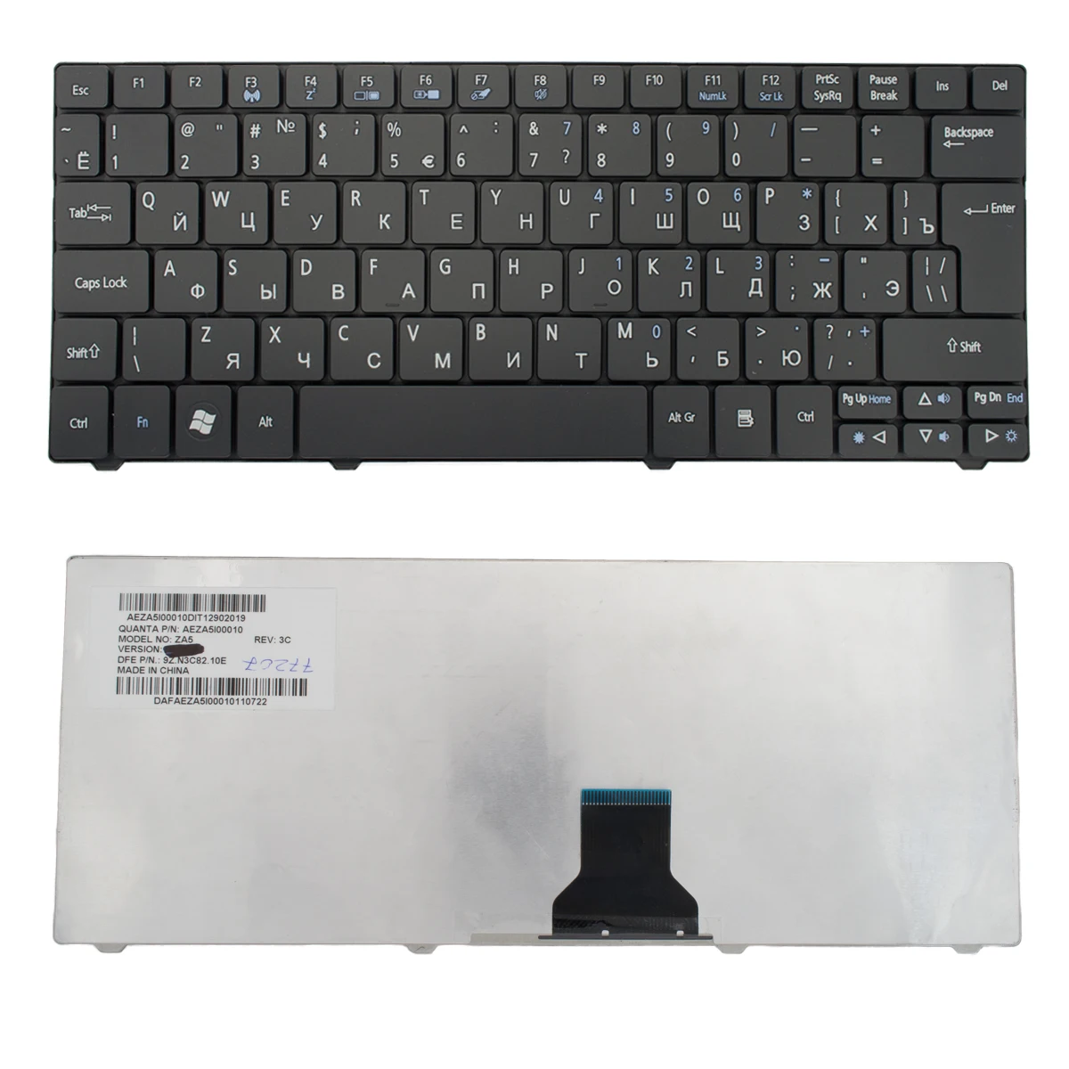 Клавиатура для Acer Aspire One ZA3 черная | Компьютеры и офис