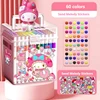 Sanrio Kuromi Cinnamoroll Cartoon Acrylic Marker Students Stackable Children'S Color Pen Paintbrush For Kindergarten Set Gifts 2