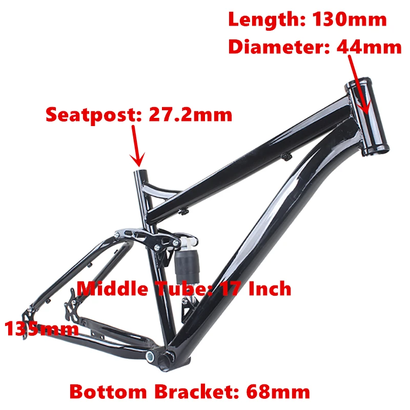 HOT Steel Frame 26 Mountain Bike Frame Mountain Bike Frame