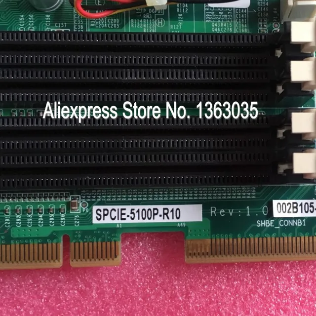 Новая оригинальная карта процессора промышленной материнской платы SPCIE-5100P-R10 Rev: 1,0 протестирована и работает 2