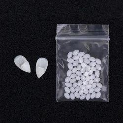 Spooky Halloween Vampire Fangs with Adhesive (1.3CM)