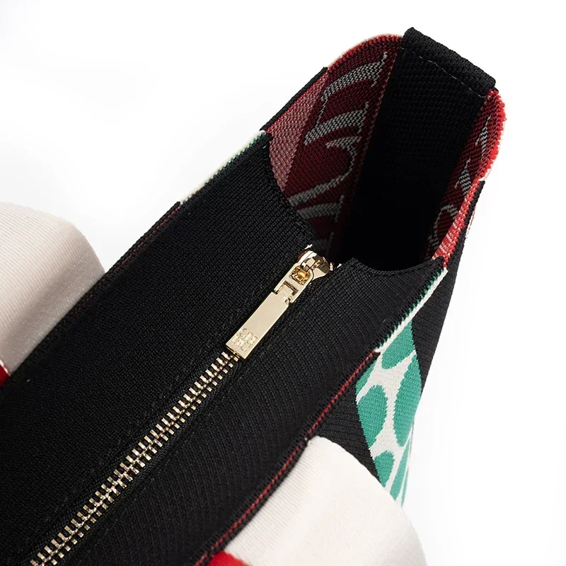 CH حقيبة كتف بسعة كبيرةللسيدات حقيبة يد للتسوق تصم...