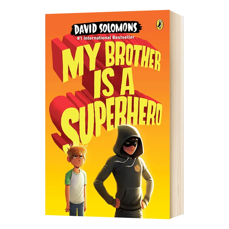 

My Brother Is a Superhero, Teen English in books story, Picture Graphic Adventure novels 9780147516053