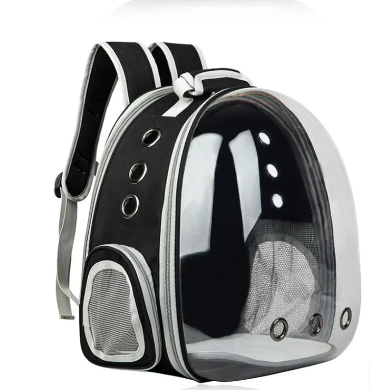 Expandable Cat Carrier Backpack Large Transparent Pet Travel Backpack Bubble Space Capsule Pet Travel Bag