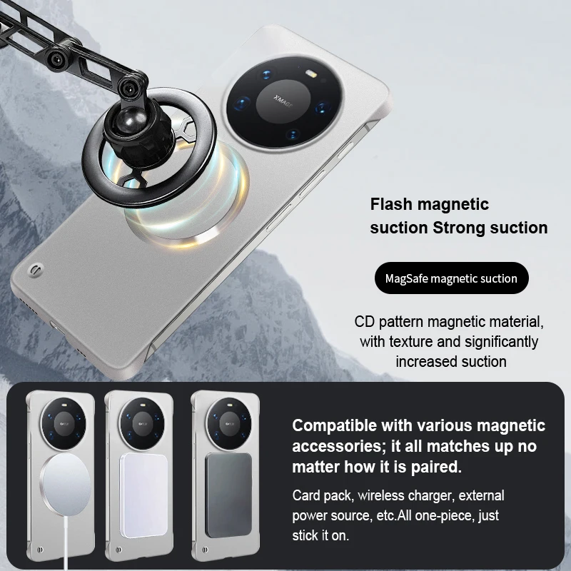 Magnetic Ultra Thin Frosted Matte Hard Cover Protective Case
