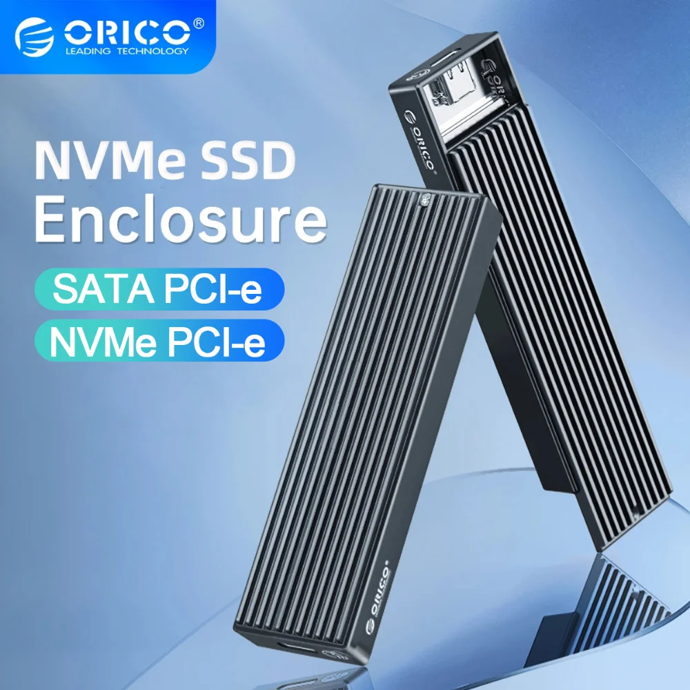 Orico-nvme Gabinete Case Ssd m2 Sata Ngff Usb Gen2 10gbps Case Ssd Pcie 5gbps Nvme Sata Pcie