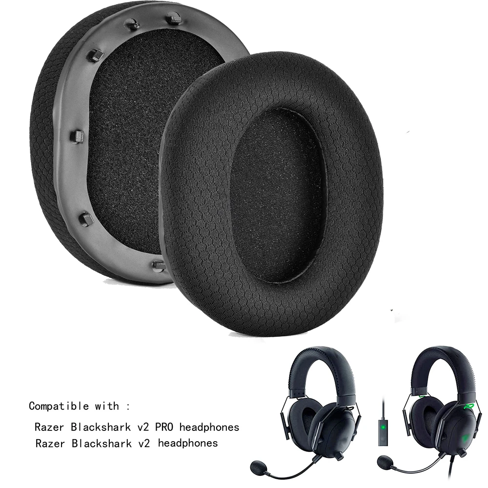 Nullmini Almohadillas De Repuesto Para Los Auriculares Razer BlackShark V2 X V2 Pro V1 Kaira Gel Refrigerante Diadema I.954280689