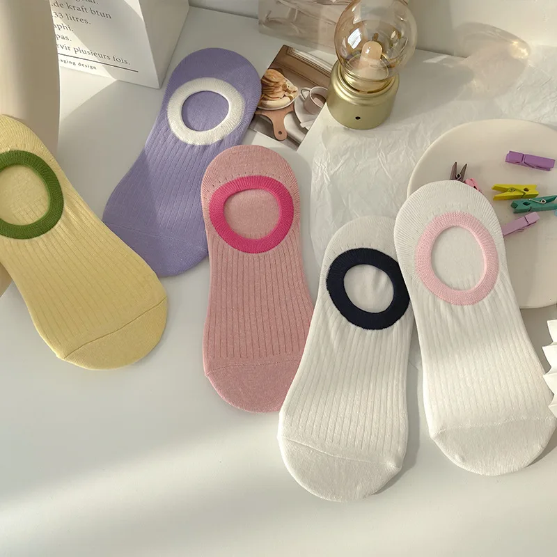 Рисунок 4 - Цветные носки-лодочки ins дыхательные