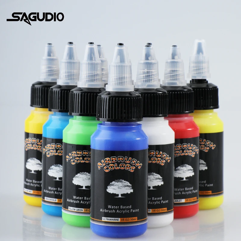 AirbrushAcrylicPaintInkSet15ColosDIYAirBrushPigmentsfor
