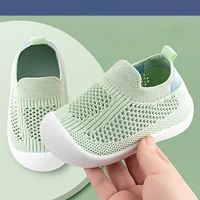 Baby Spring/Summer Soft Sole Socks Shoes Mesh Unisex Baby Anti Slip Floor Socks Children's 0-3T Lightweight Soft Walking Shoes 1