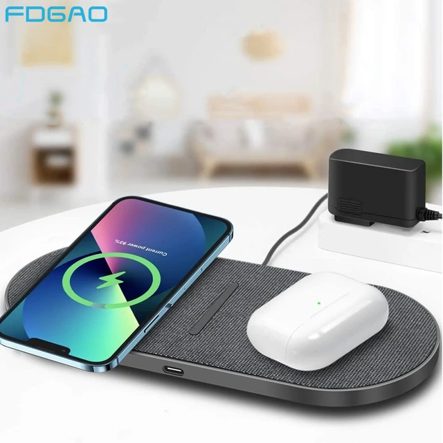30W Fast Wireless Charger Mat Charging Pad For Apple iPhone 15 Pro Max 14  13 12
