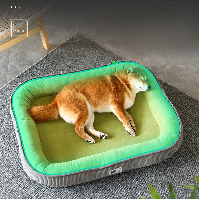 Four Seasons Thickening and Heightening Pet Kennel Dog Kennel Cat Removable and Washable Dog Mat Pet Supplies