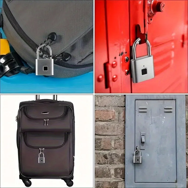 Smart Fingerprint Padlock for Luggage and Suitcases