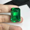 Meisidian Octagon 20X30MM  60 Carat Large Size Lab Created Grown Green Emerald Gemstone 1