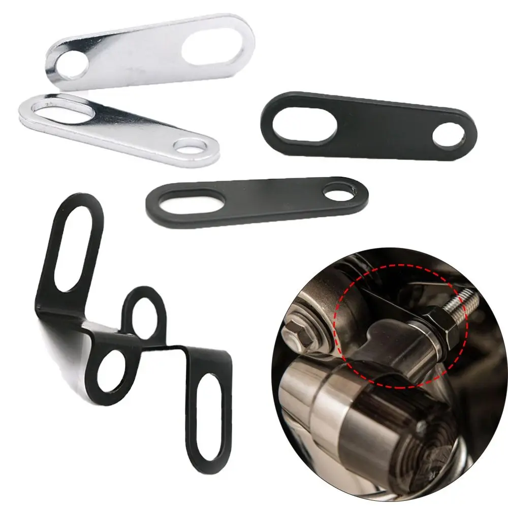 Motorcycle Light Bracket Motorcycle Turn Signal Bracket Motorcycle Headlight Clamp 1Pair Motorcycle Lamp Brackets Turn Signal Headlight Mount Fork Indicator Holder