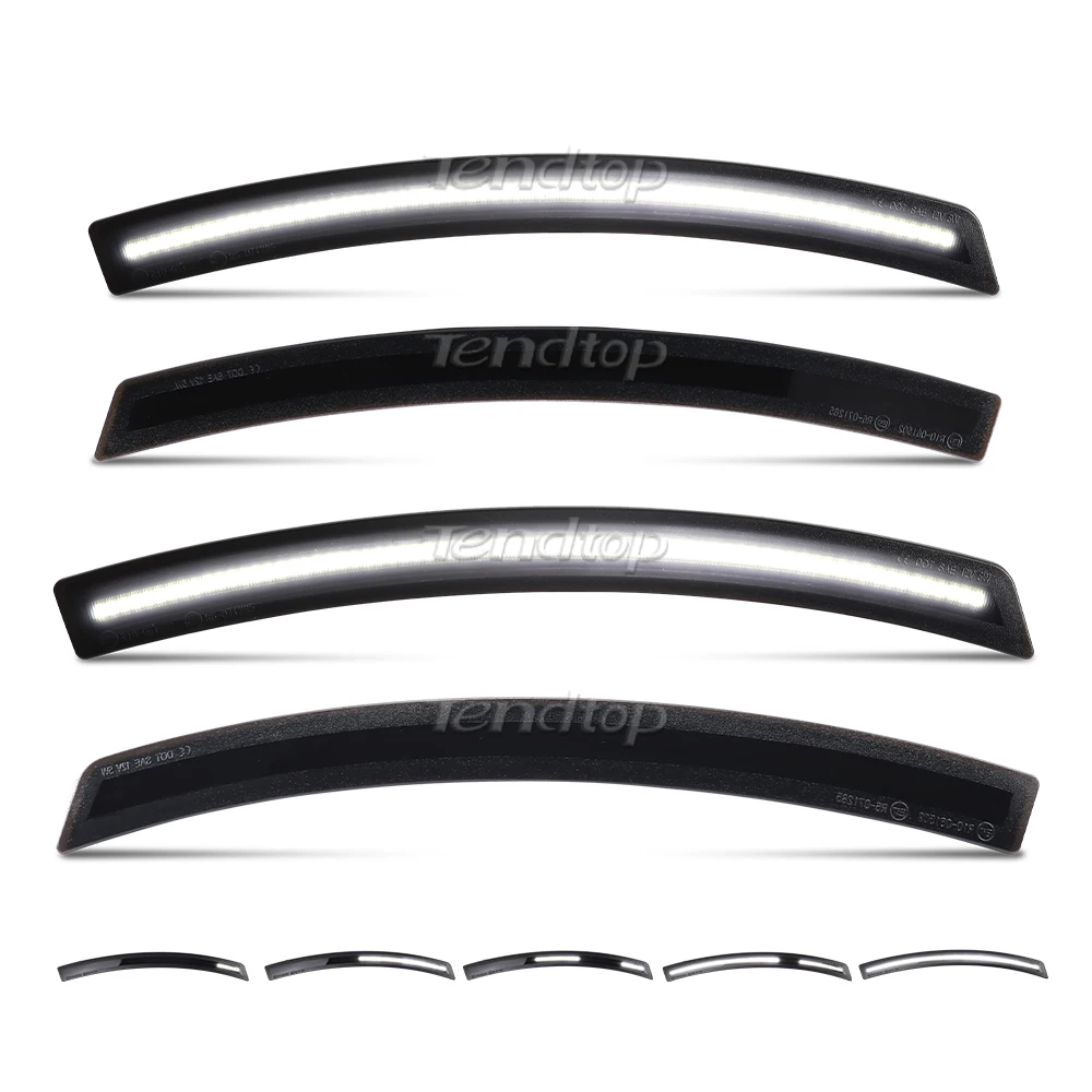 Chevrolet Corvette C7 2014-2019 펜더 플레어 램프 앰버 레드 자동차 조명에 대 한 4Pcs LED 자동차 전면/후면 펜더 사이드 마커 조명