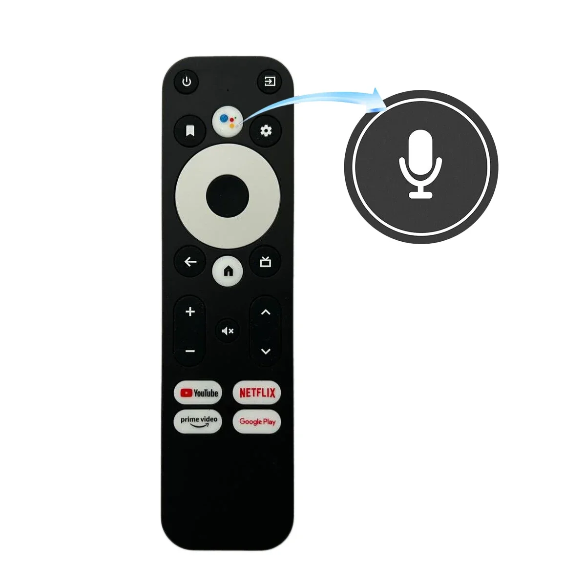 

New Voice Remote Control For MECOOL KM2 4K Certified Android TV Box Google G10 YAY GO BOX Leyf EKO