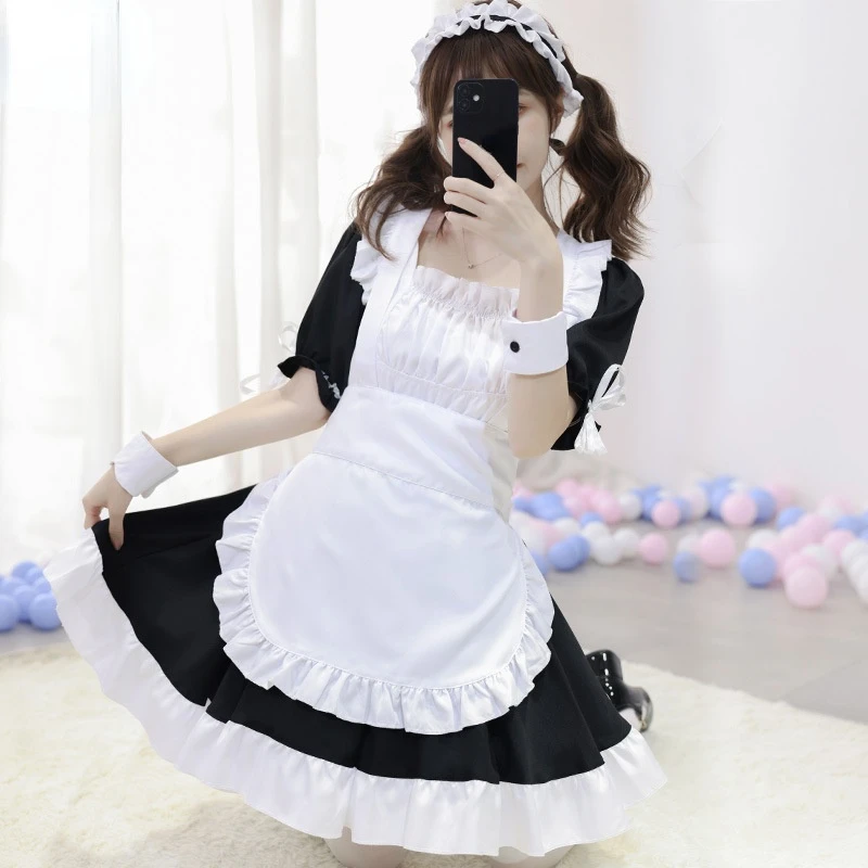 

Maid Costume Sexy Maid Cosplay Costume Women Fetish Lingerie Maid Outfit Dress Babydoll Dress