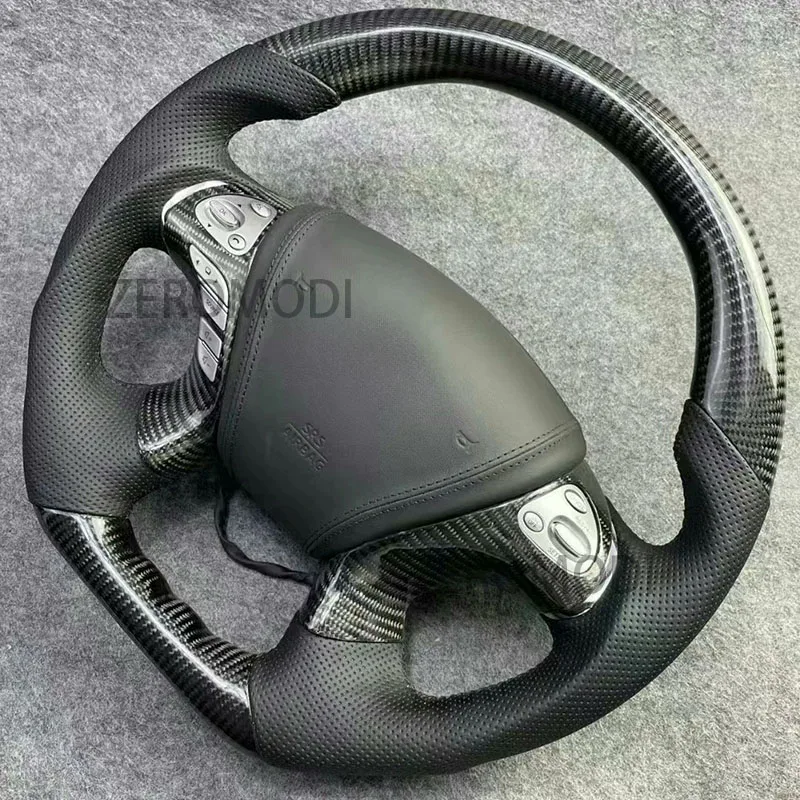 

Carbon Fiber Suede Steering Wheel For Infiniti JX35 2013 M M35 M25 M37 M56 QX60 Q70 2013 2014 2015 2016 2017