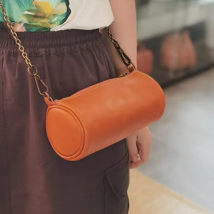 

Сумка ручной работы из воловьей кожи с верхним слоем, сумка для подмышек, модная сумка через плечо, сумка через плечо