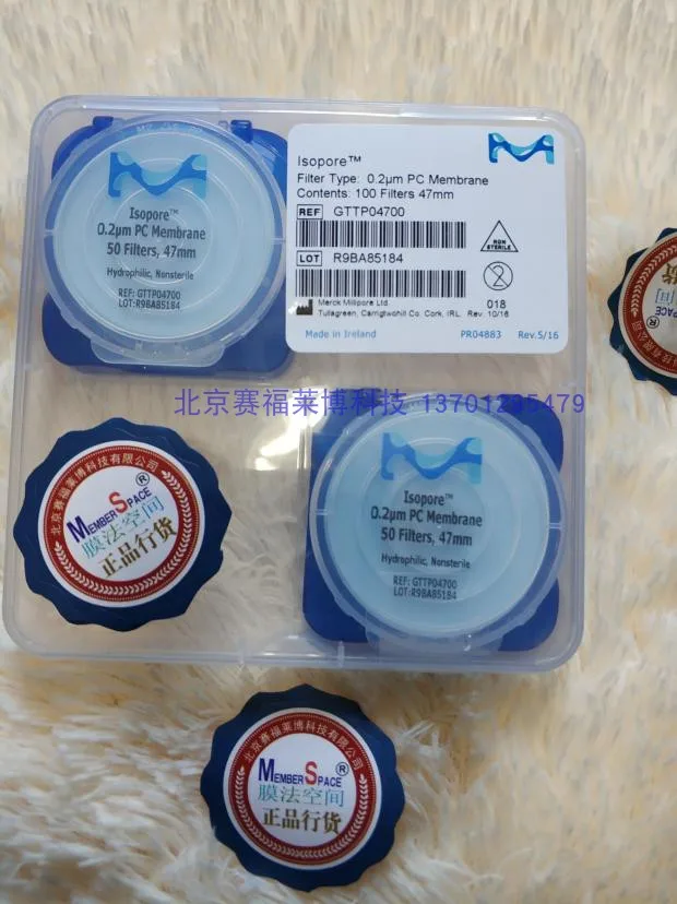 Millipore47mmpolycarbonatefiltermembraneGTTP04700HTTP0470004um