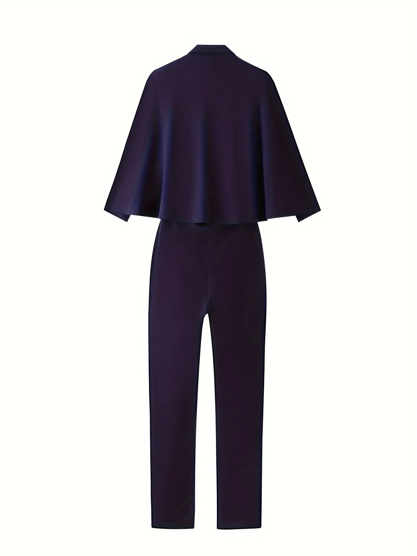 Women's Jumpsuit with Cape