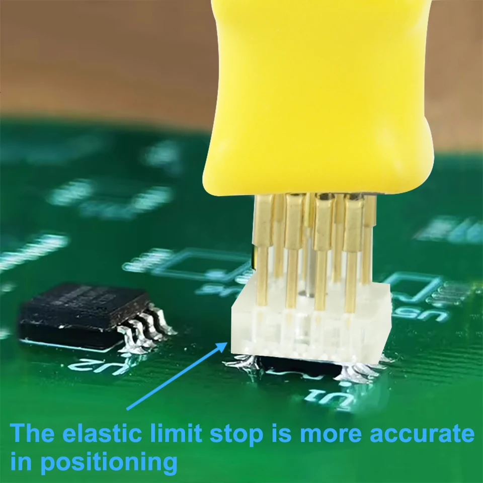 SOIC8 SOP8 150/200-208mil 5X6 6X8 Test Clip Probe Line For EEPROM