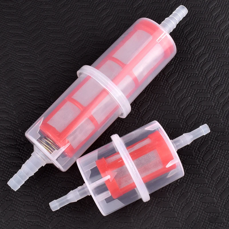 O.D 6mm 8mm Motorcycle Oil Filter Universal Car Accessories Inline Fuel