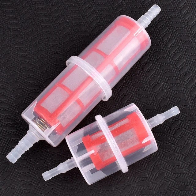 O.D 6 Mm 8 -Es Motorkerékpár -Olajszűrő Univerzális Autó Kiegészítők Inline Üzemanyag -Szűrő Műanyag Átlátszó Cső Tömlő Dízelszűrő