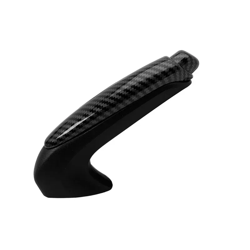 Handbrake Lever Knob hand brake cover for Honda Civic Coupe Sedan 2006-2012 Carbon Fiber Hand Brake Trim