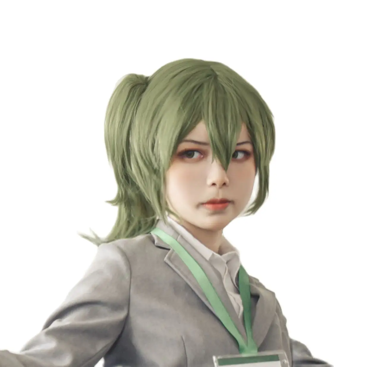 My Senpai Is Annoying Futaba Igarashi Parrucca Cosplay Igarashi Futaba Parrucca Cosplay Verde Scuro Coda Di Cavallo Capelli Corti
