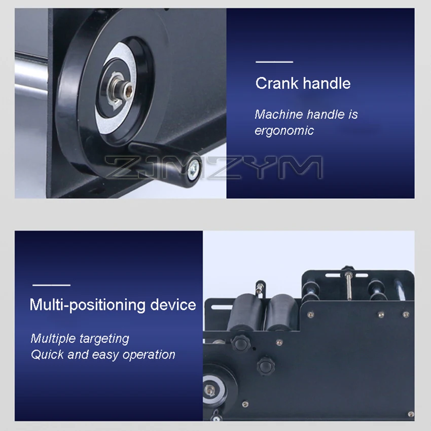 Máquina etiquetadora manual mejorada Aplicador de etiquetas Etiquetadora de  botellas Impresora de etiquetas adhesivas Máquina empacadora con mango
