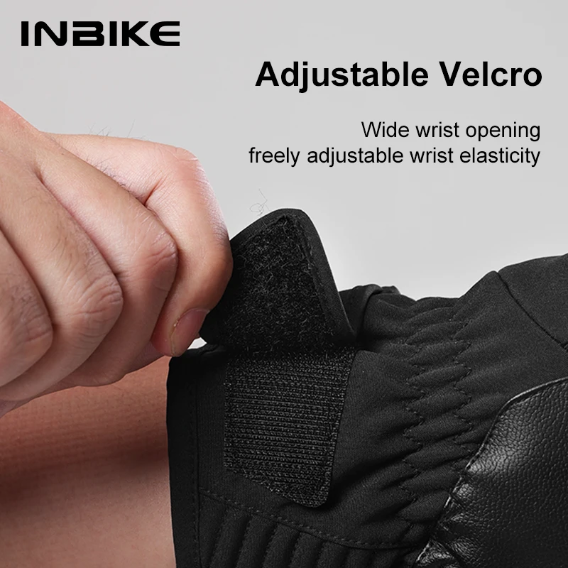 INBIKE Winter Gloves Touchscreen 3M Thinsulate Cycling Gloves for Men Women Waterproof Cold Weather Sports Fishing 23&deg;F