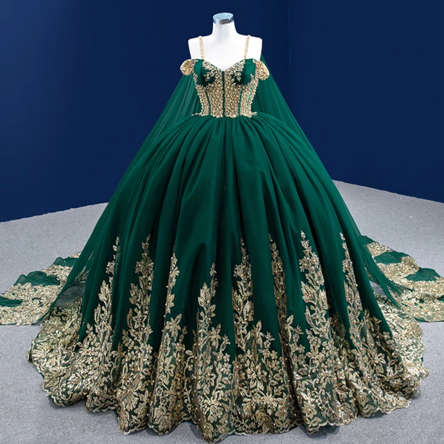 Gorgeous Long One-Piece Dress Gown Organza Ball Gown Wedding Suits For Women Beading RSM222194 Vestidos De Novia 1