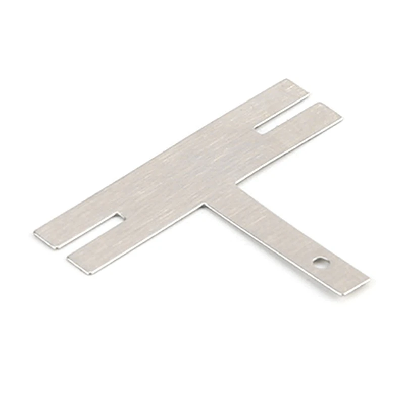 Nickel Strip 100 Piece for T Shaped Nickel Sheets Plates Nickel Plated Steel Belt Strip Spot Welding Connector 2