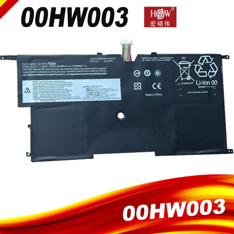 Lenovo-thinkpad x1 Carbon Laptop Battery Gen3 2023 x1 Carbon 2014 Gen Sb10f46440 45n1700 45n1701 45n1702 00hw003 00hw002
