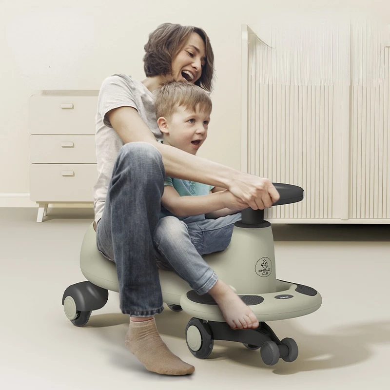 

Universal Wheel Anti-rollover Twisting Car Children's Yo-yo Car high value Sliding Toy Kids' Swing Car Twist car that can sing