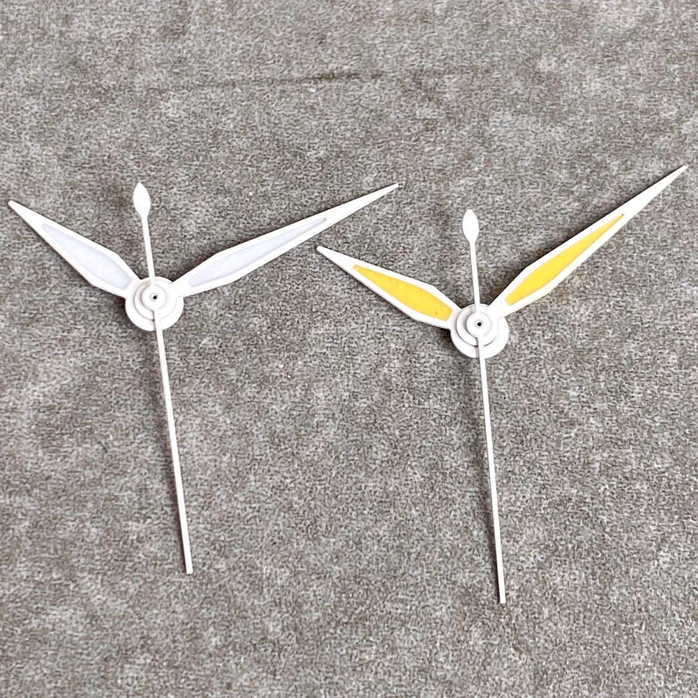 Premium Vintage-Inspired Watch Hands with White Edge Detailing