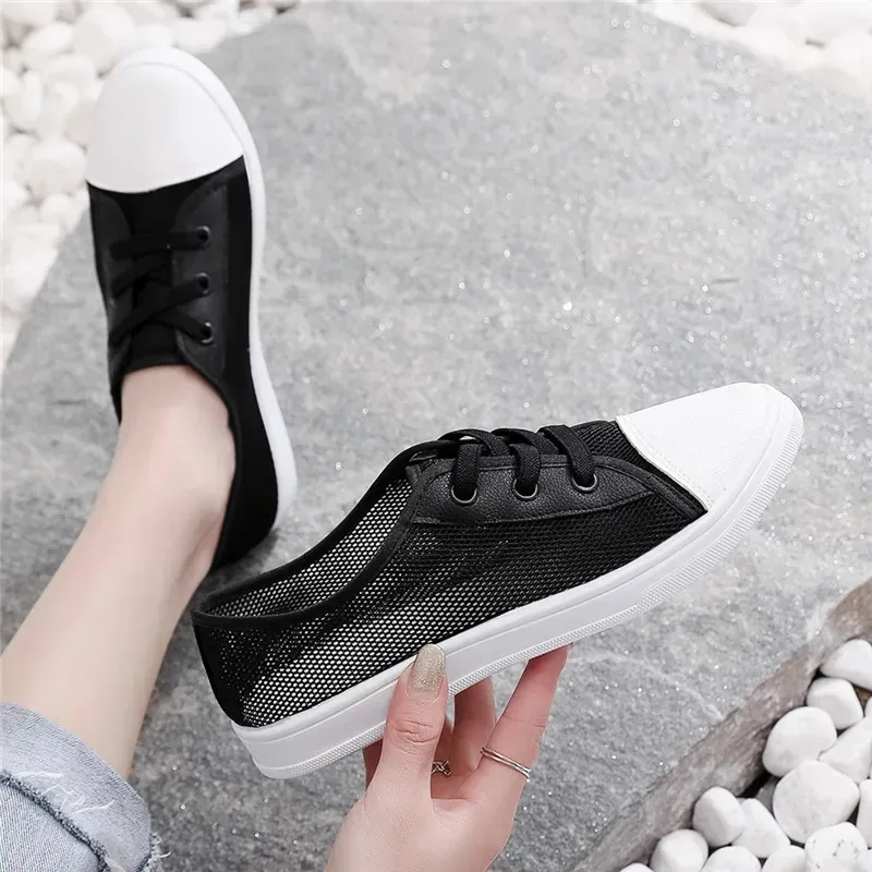 

Women Shoes Casual Women Platform Sneakers for Women Breathable Mesh Outdoor Walking Slippers Women Flats Loafer Comfortable New