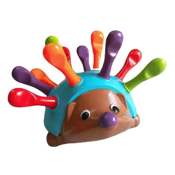 Hedgehog Montessori Toys Baby Concentration Training Early Education Toys Fine Motor and Sensory Toys Spelling Little Hedgehog 6