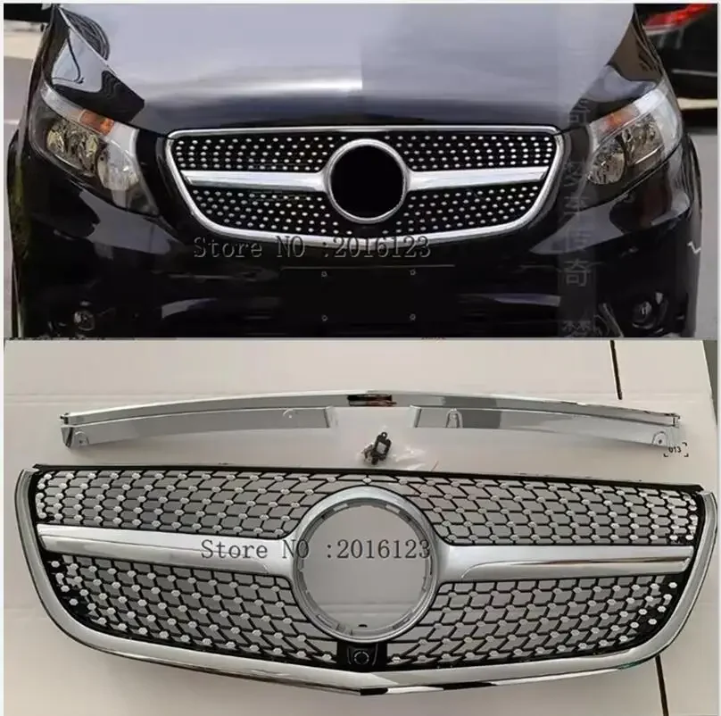Griglia Mercedes Vito W447 2022+ Look Diamond (Cod. E-TCM0379