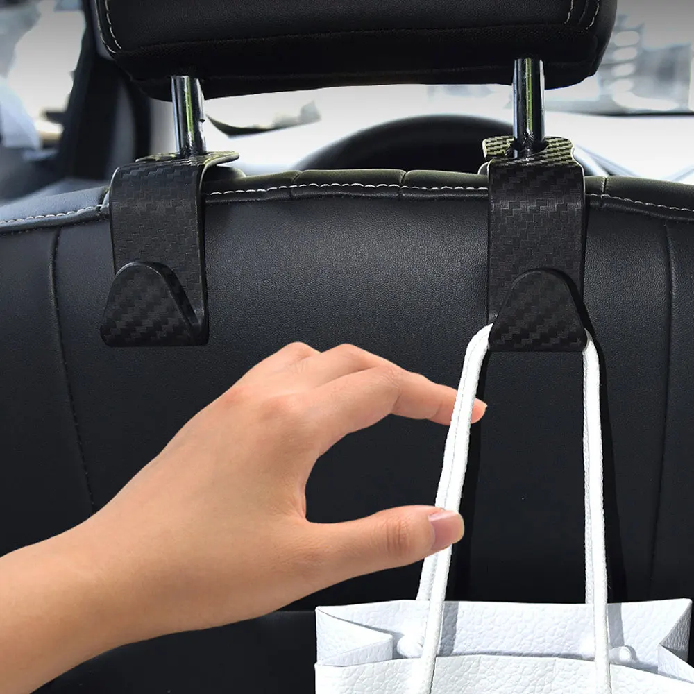 Cheap Headrest Bag Rack Car Back Seat Hook Car Accessories Car Clip Durable  Headrest Hanger Car | Joom